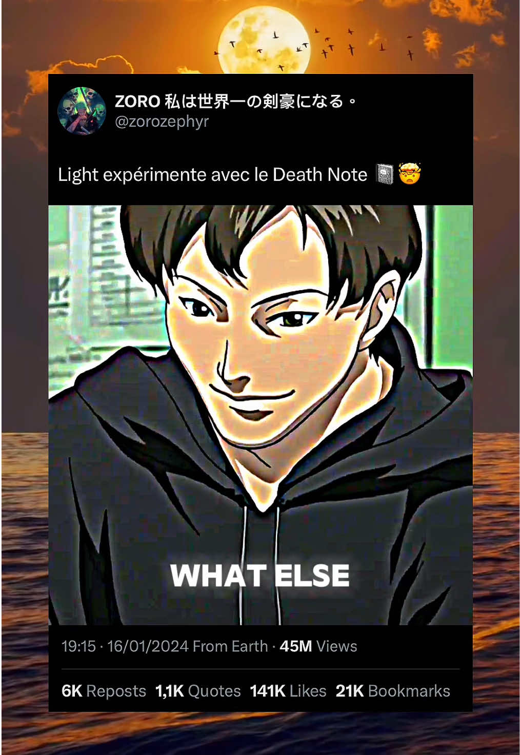 Son pouvoir est incroyable 🤩 #deathnote #light #pourtoii #anime 