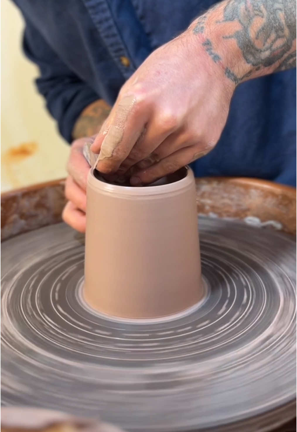 one of my favorite things to make #pottery #asmr 