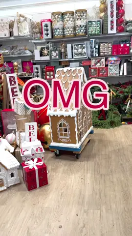 Who doesn’t want this?! Lol.  Stay tuned 🏠🎄✨ @homegoods  #homegoodsfinds #homegoodschristmas #gingerbreadhouse #christmasfinds 