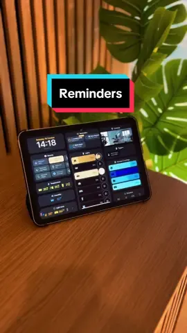 Use Apple Reminders to keep your home tasks organized and display them directly on your Homerise Dashboard. Never forget to take out the laundry again! 🧺 #applehomekit #homekit #applehome #smarthome #smarthometechnology #homedecor #dashboard #betterwithhomerise 