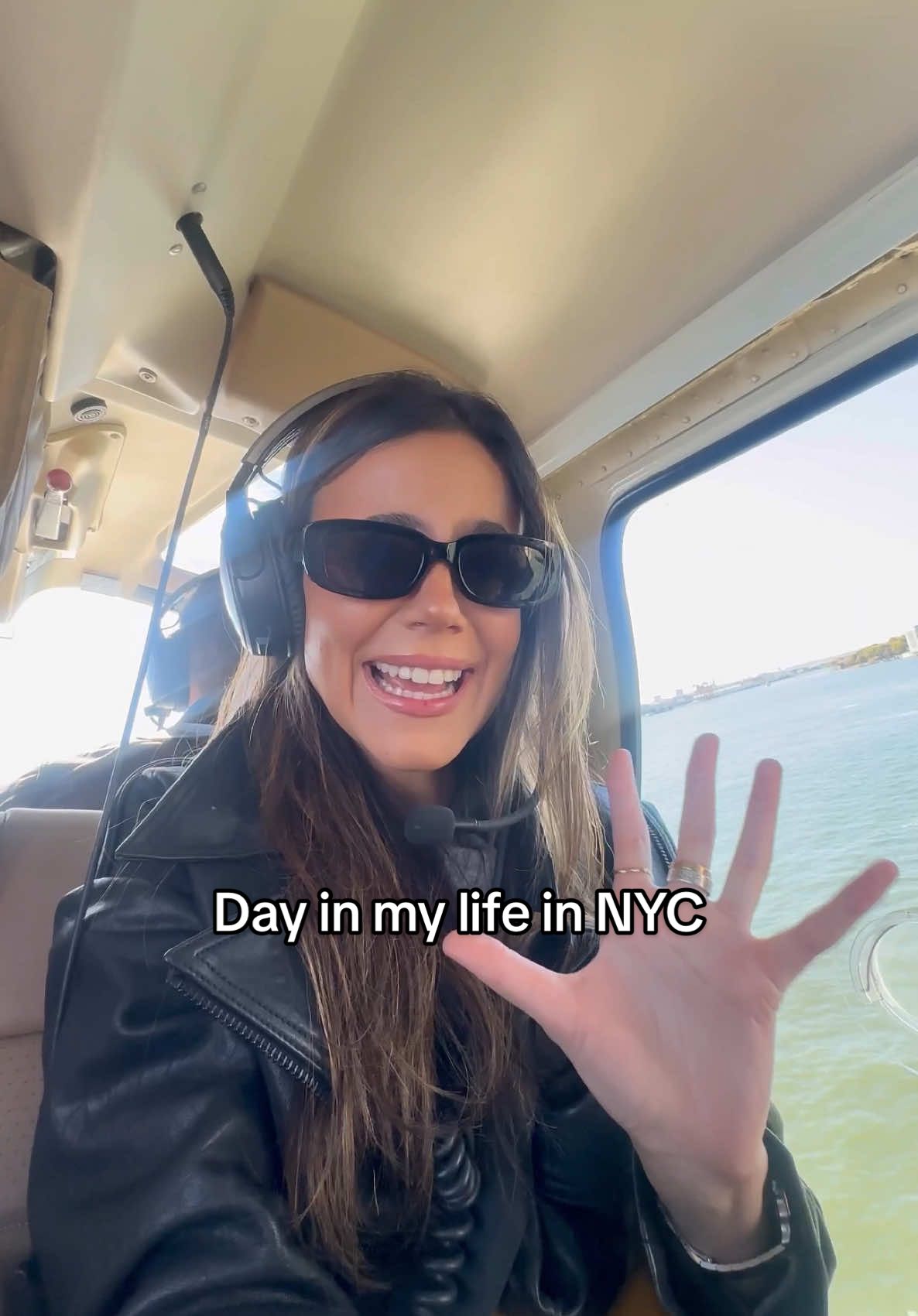 Idk how we did it but yolo #dayinmylife #nyc #helicopter 