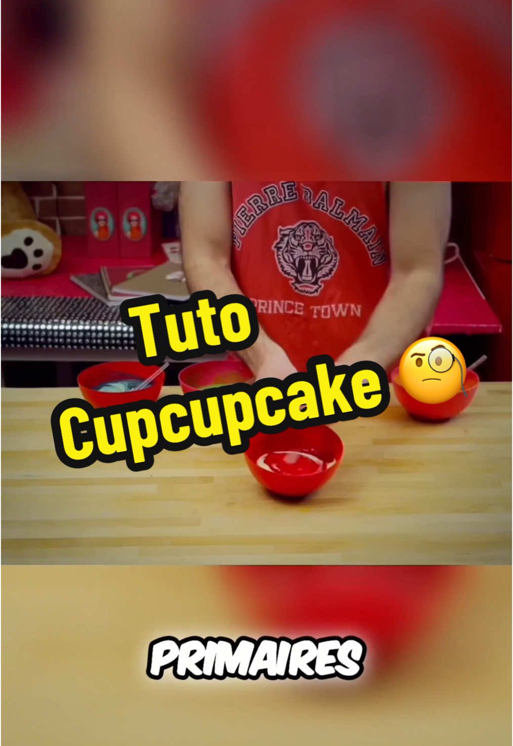 Aujourd’hui je te montre comment finir ton cupcake d’hier !😁 #cupcake #original #tuto #humour 