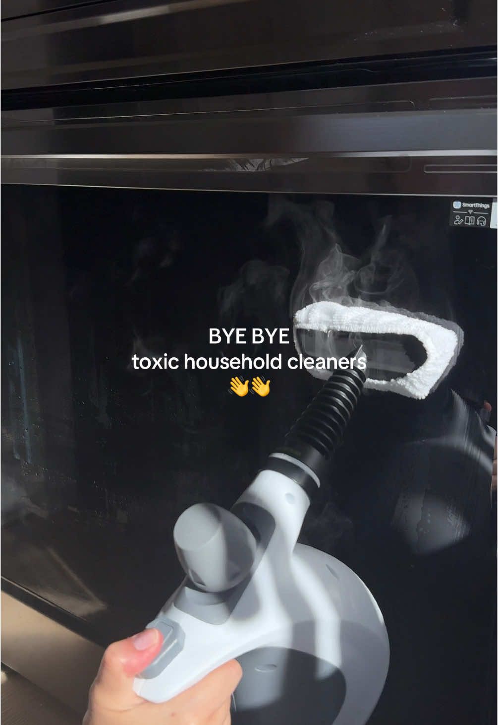 As a strong advocate for no chemicals in the house, this is now my favorite cleaning product!!!! With this, you can clean your….  car, shower, toilet, oven, tile, washer, mirrors, windows, counters, sinks, baseboards, you can even steam your clothes and SO much more!!!!! OBSESSED  #t#TikTokShop#t#tiktokshopblackfriday#t#tiktokshopcybermonday#f#falldealsforyou#tiktokshopholidayhaul #nontoxicliving #nontoxicproducts #nontoxichome #steamcleaner #cleanwithme 