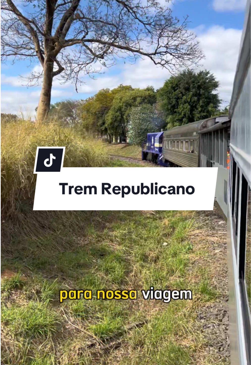 O passeio do Trem Republicano é uma verdadeira aula sobre os trilhos, onde conhecemos várias curiosidades em uma viagem de 1h entre as cidades de Itu e Salto. O trajeto tem 7,5 km, passa por belas paisagens e conta com serviço de bordo, atrações artísticas e guia. 🎟️ São vários pacotes disponíveis, com valores que atendem todos os bolsos. ➡️ Confira os preços e condições pelo site: tremrepublicano.com.br #viagem #turismo #tremrepublicano #itu #salto #passeiodetrem