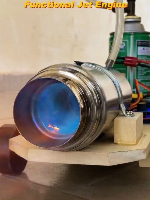 Making A Fully Functional Jet Engine #DIY #diyproject #hho #miniairconditioner 