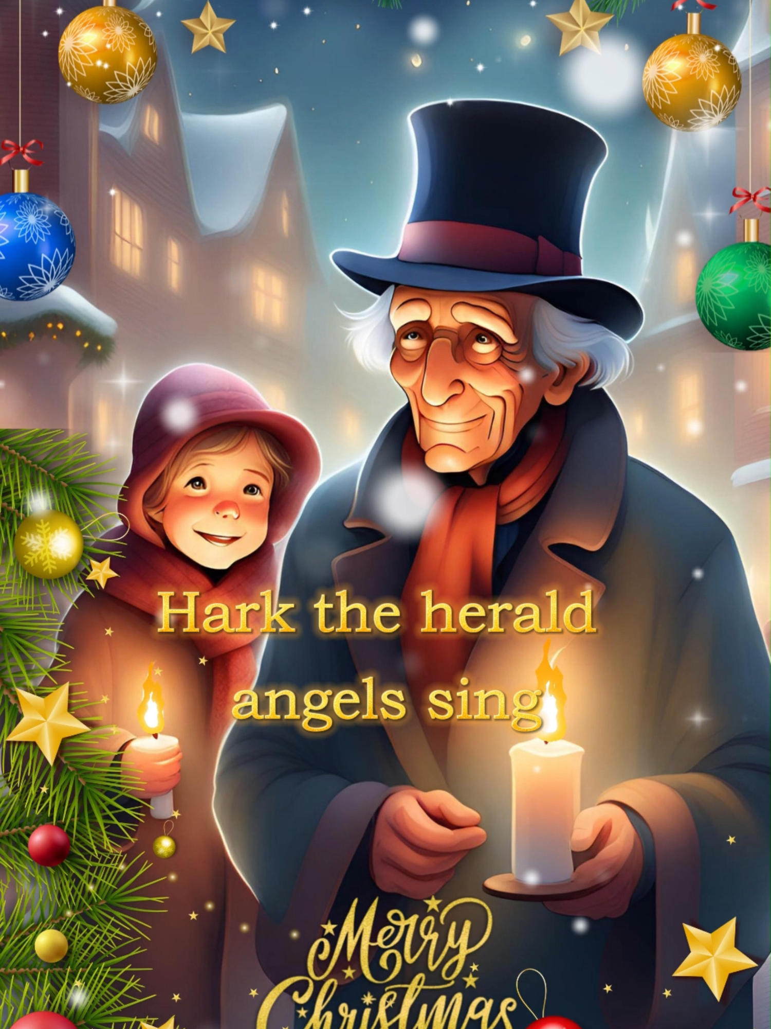 Hark The Herald Angel Sing #christmas #christmas2024 #christmascountdown #christmassong #christmasmusic #christmastiktok #christmastree #natale #natale2024