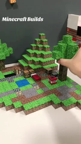 Are you ready for Christmas Gift? #minecraftgifts #magneticcube #minecraftbuilding #minecraftideas #giftideas #buildingblocks #magnetic #toysforkids #fyp 