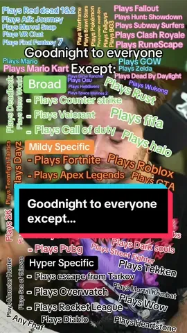 Goodnight to everyone except… Did you get a good night?  #videogames #gaming #games #gametok #GamingOnTikTok 