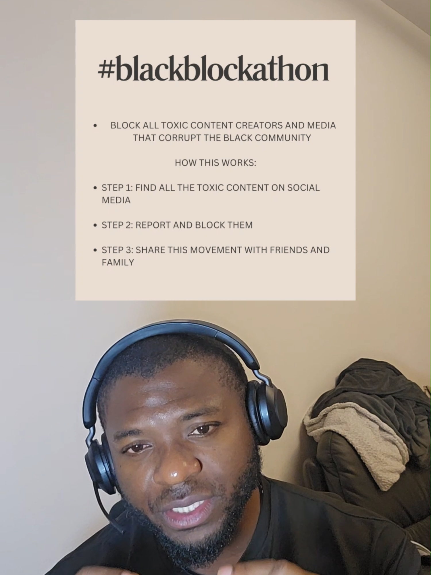 Join the #BLACKBLOCKATHON movement! 🚫✊🏾  It’s time to take control of our narrative and push back against the negative portrayals of the Black community in mainstream and social media.  Let’s show our unity, strength, and pride by hitting those who divide us where it hurts—right in their pockets. 💥  Together, we can uplift, empower, and reshape the way our stories are told. 💡📢 Stand up, speak out, and take action today! ✊🏿🔥  #blackempowerment#blackunity#blackblockathon #blackcreators #MentalHealth