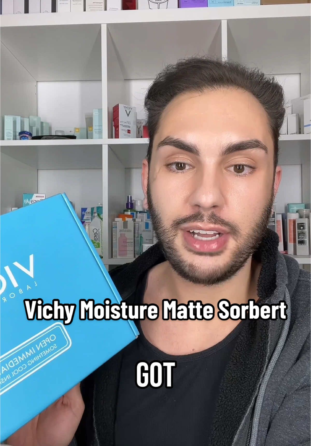 I received this PR package from @Vichy Laboratoires and it said open immediately, so I decided to open on camera.  I am SO stupid because I saw the container that looked like ben and jerry’s and thought it was ice cream… IT WAS NOW 🤣🤣 This is their new moisture matte sorbert moisturizer. Still exciting, but now I am craving ice cream 🍦🍨 #vichy #vichylaboratoires @bicom_rp #pr #prhaul #prunboxing #skincare #skincareunboxing #mattifying #oilyskin #oilyskincare #oilyskincareroutine #oilyskinproblems #oilyskintips #oilyskincareproducts #medicalaesthetician #medicalaesthetics #aestheticnurse #dermnurse 