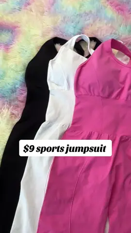 On sale now #sportswear #gymgirls #gymoutfit #yogaoutfit #treasurefinds #tiktokshop #tiktokshopfinds #jumpsuit #backless #crisscross #hotsale #onsalenow️️️🔥🔥🔥🔥 