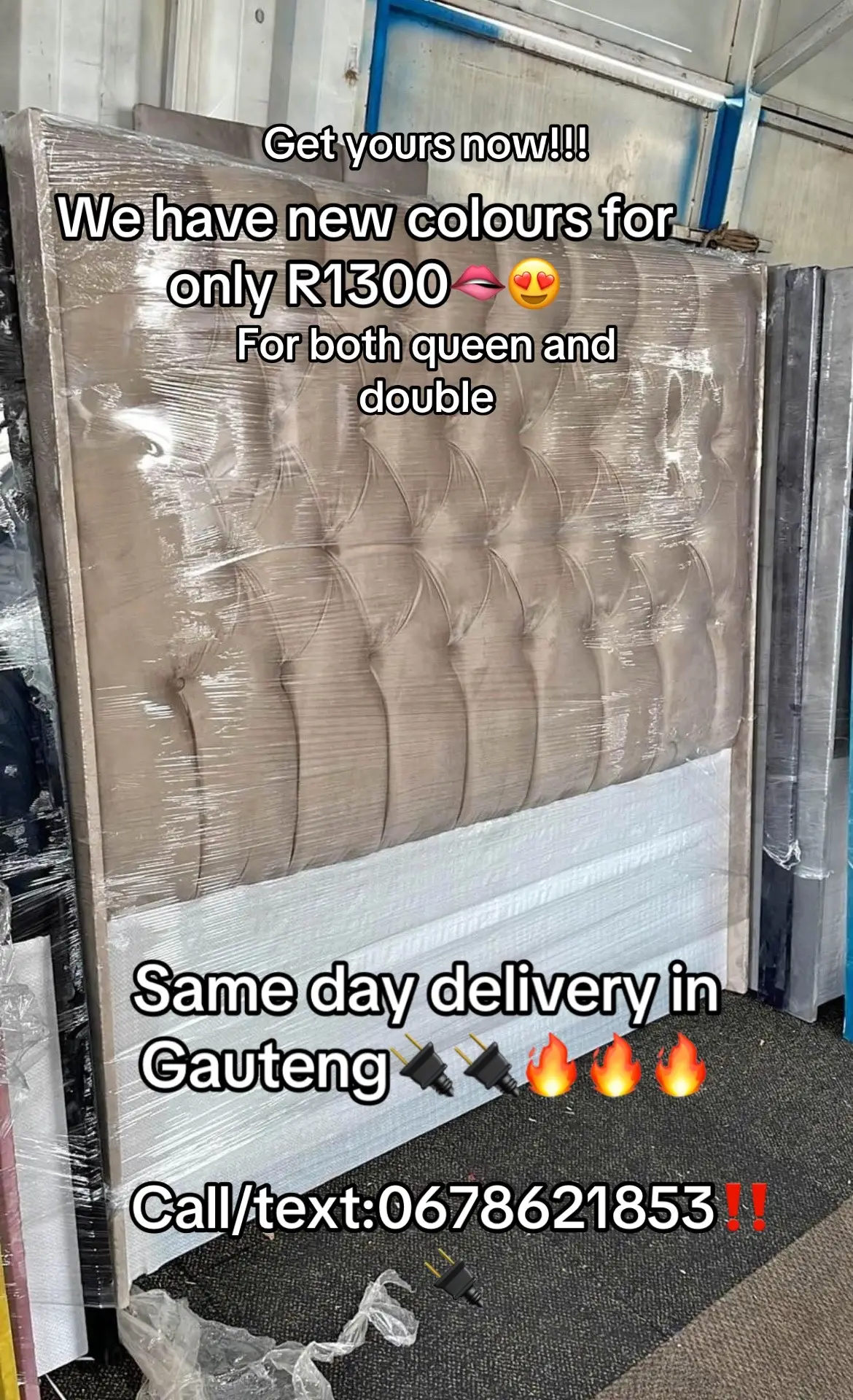 We deliver worldwide using courier guy‼️#🔥🔥🔥 #viral #viraltiktok #viralvideo #fypシ゚viral #fy #teachersoftiktok #fypシ #fyp #vypシ #Love #vyp #headboard #headboard #furniture #fy#fyp #fyp 