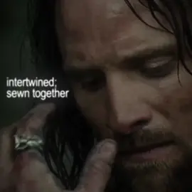 intertwined; sewn together  |  anyone else thinking about aragorn in boromir’s bracers. please get me on lotr tiktok i need mutuals  |  #lotr #lordoftherings #boromir #aragorn #boromiredit #adriannelenker #fyp #edit #vs #aramir #lotrtok 