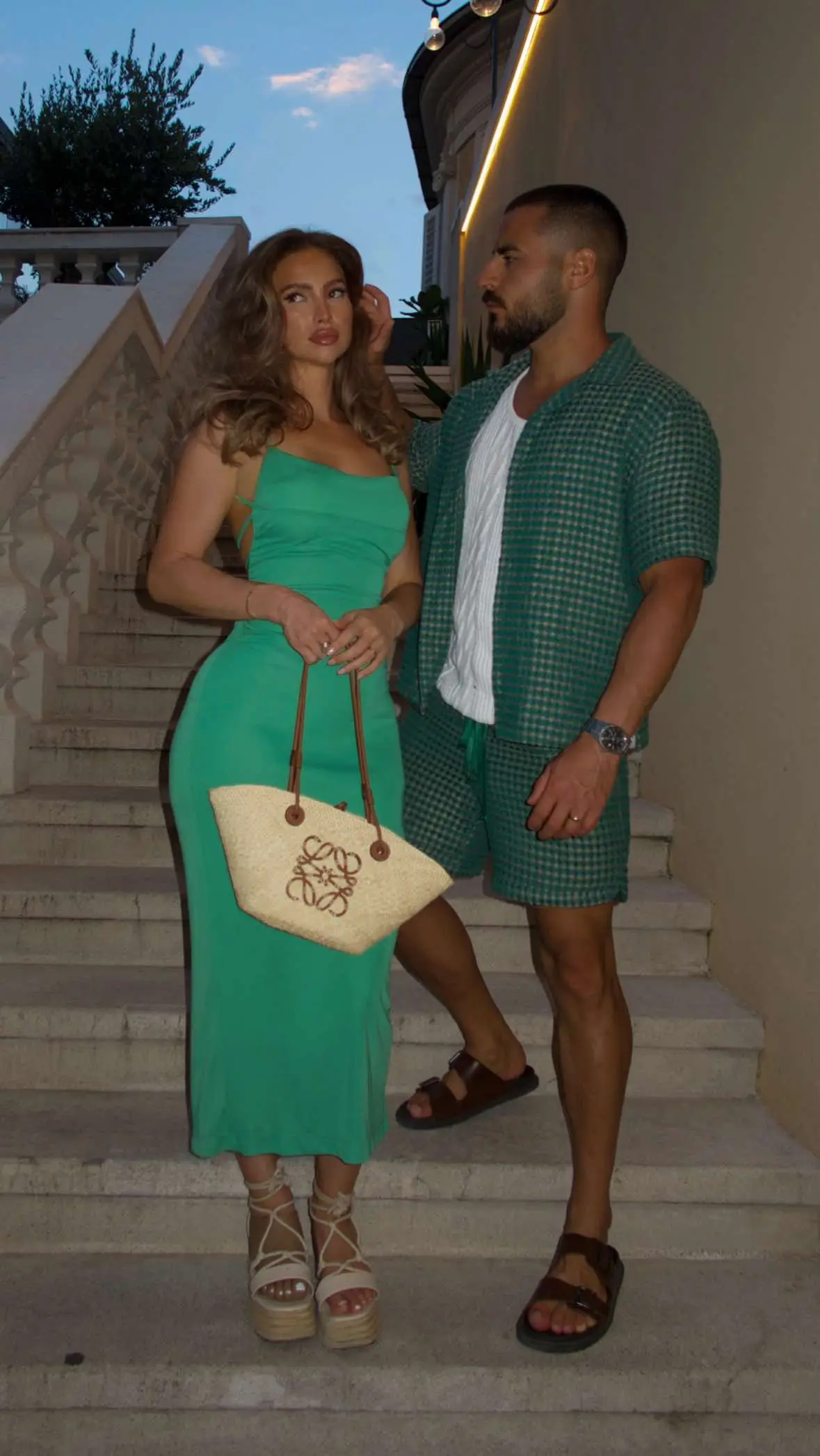 🥹#grwm #Summer #summerrecap #photodump #couple #couplefashion #outfitideas #outfitinspo 