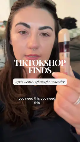Why have I been spending so much on concealer when this exists?!!! #syviabestie #fyp #viral #tiktokshop #tiktokshopblackfriday 