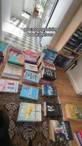 I got there eventually 😅 #australianbooktok #bookishthings #bookorganization #bookshelforganization 