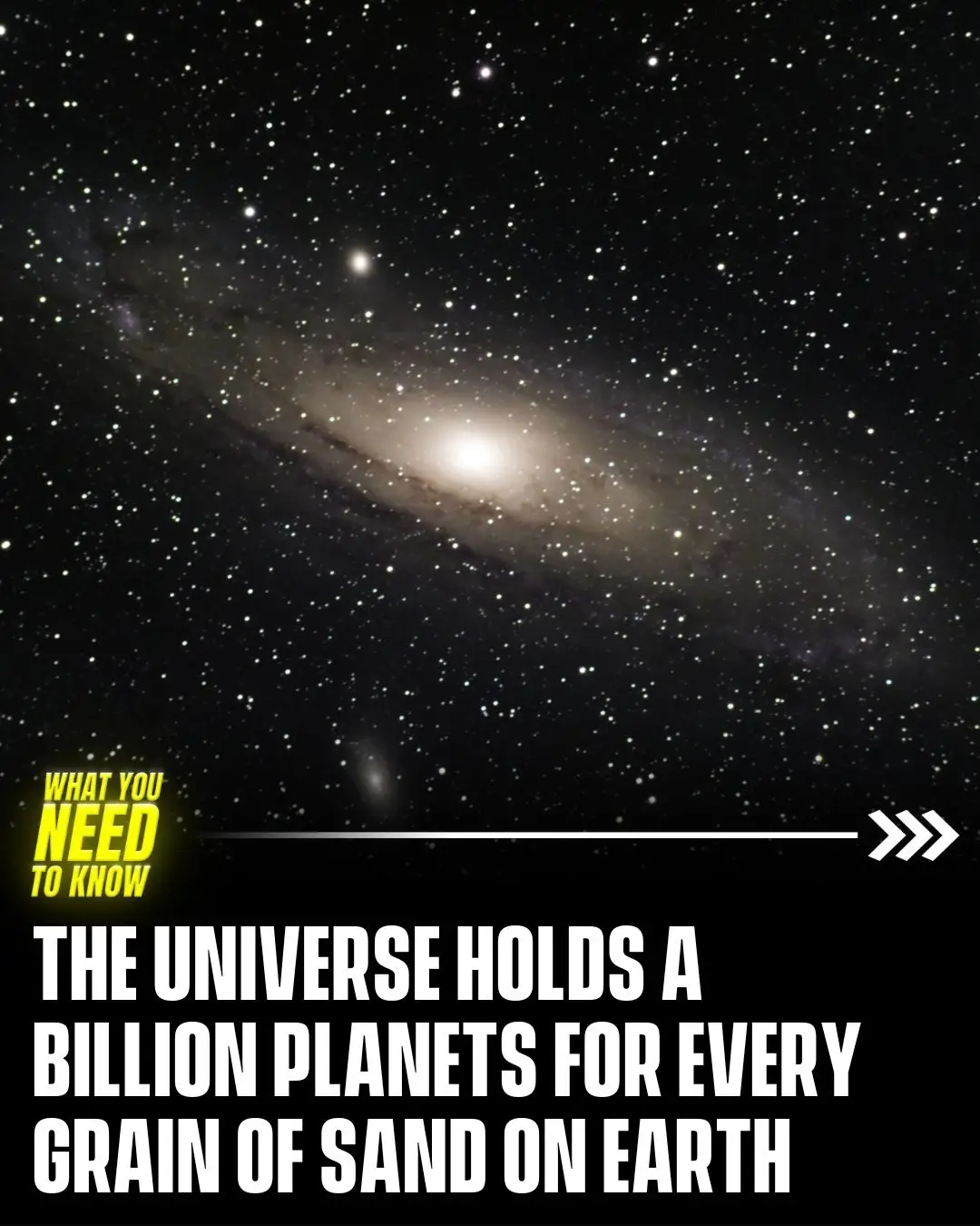 Swipe ⬅️ to learn about the theory that the universe holds approximately 1 billion planets per grain of sand on Earth. 🤯🪐 #Pubity  (Via: IG/@aj.smadi @galaxies)