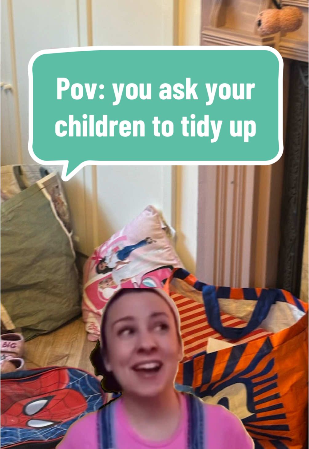 Is it just my children that do not seem to see any mess? 😂 #parent #memes #memestiktok #capcut #parentingtips #mumsoftiktok #mumsoftiktokuk 
