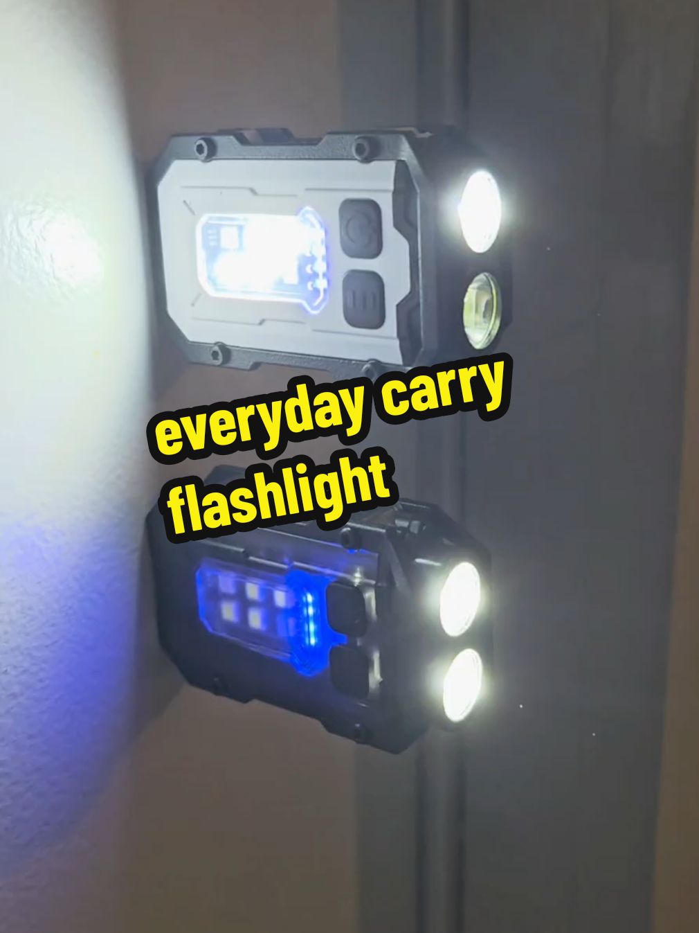 perfect everyday carry flashlight! #flashlight #rechargable #light #lighting #pocket #miniflashlight 