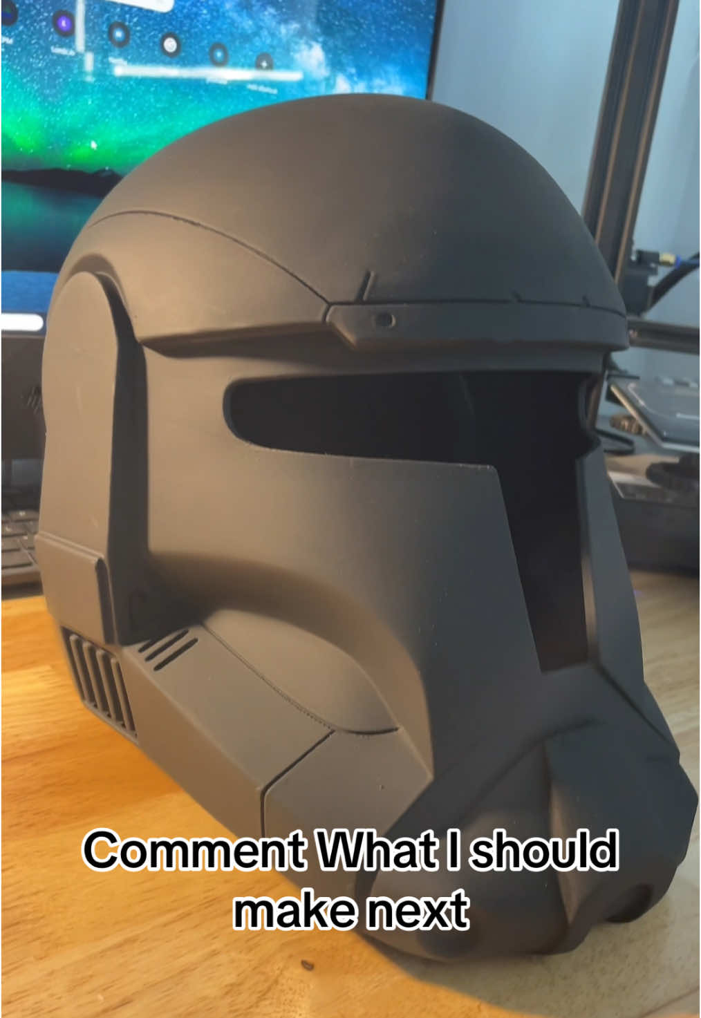 Republic commando helmet #3dprinted #starwars #republic 