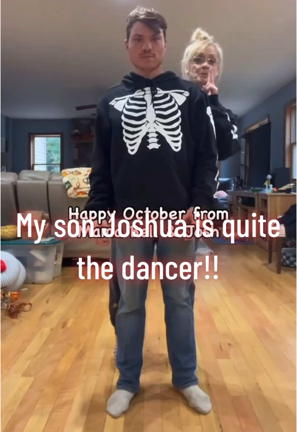 I LOVE HiM SOOO MUCH. Josh is quite the dancer 😂😉 #justthebells10 #bigfamilylife #dancersoftiktok #halloweenishere #challengeaccepted #funtimes 