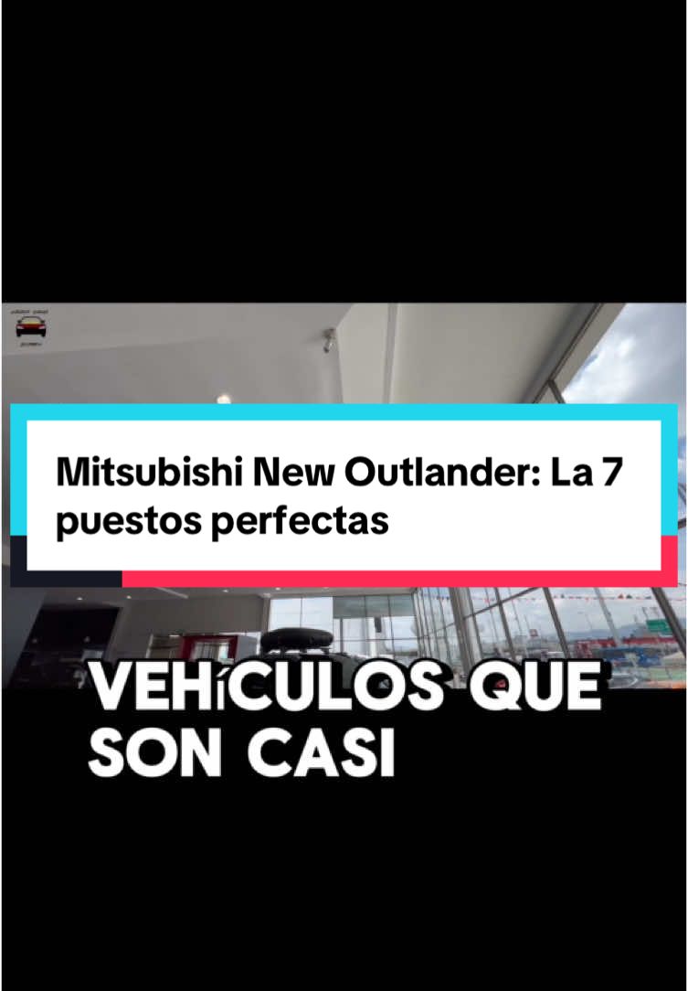 La Mitsubishi Outlander es un carrazo #mitsubishioutlander #mitsubishioutlander2024 #mitsubishioutlander4x4 #camionetas 