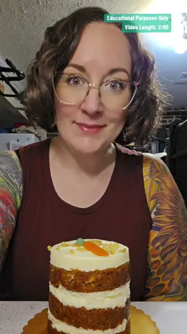 Did I get a cake from Wegmans just to do this trend? Yes. And I'm going to enjoy every bite of this carrot cake, because sometimes we need cake #honeybeebrewer #wecorralourown #hearmeout  @DrinkableBryan @cy5fifths tries again 