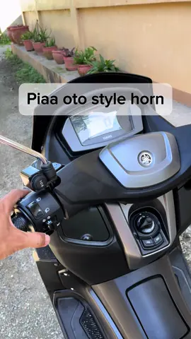 Piaa oto style horn nmax v2 #fyipシツ #nmaxaccessories #piaahorn #piaahorninstallation 