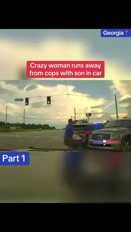 Part 1 | crazy lady running from cops #CapCut #dashcamfootage #dashcam #fyp #clips #jayzclipz #usa_tiktok #police #policeoftiktok #arrested #part1 