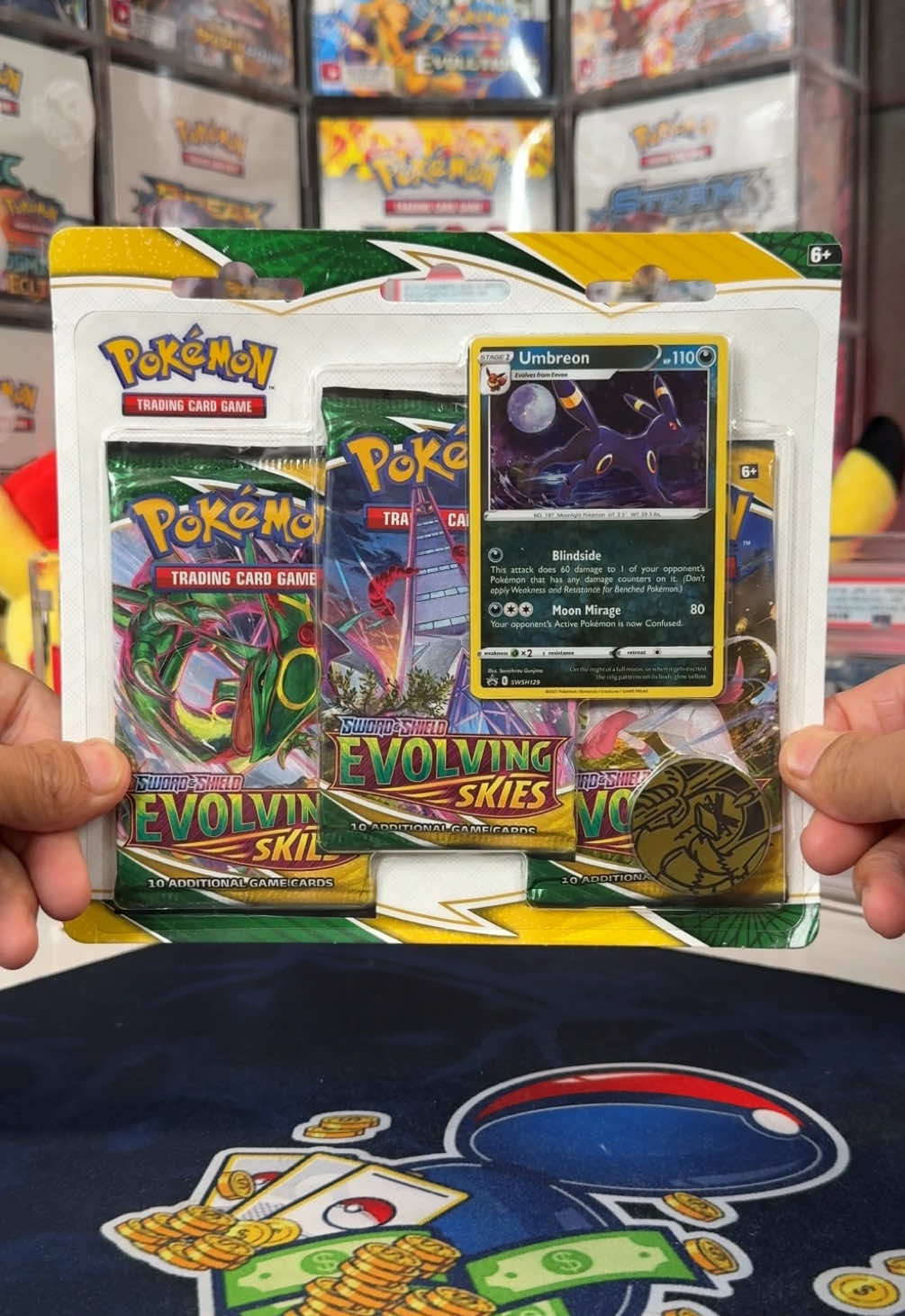 Episode 89 of Should I Open it? Or Should I Keep it Sealed? Evolving Skies 3-pack blister, aka. Evolving Cries #pokemon #pokemontcg #pokemoncommunity 