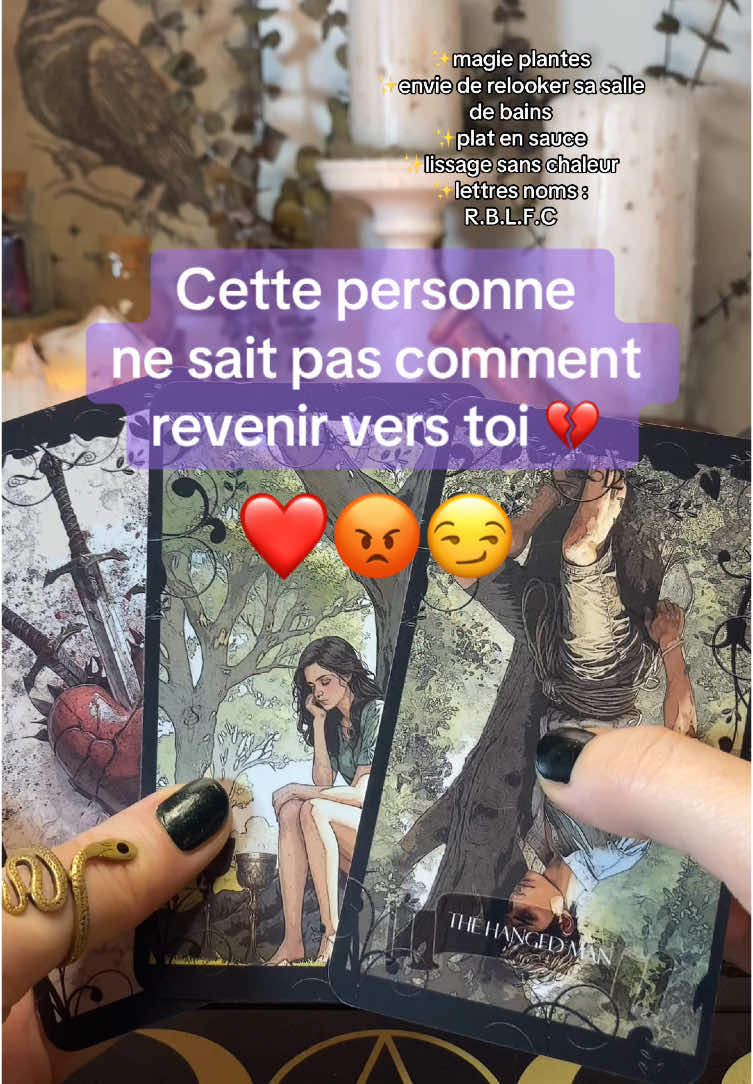 🔮Tirage Tarot Sentimental : cette personne ne sait pas comment revenir  #tiragesentimental #tiragedecarte #tarot #cartomancievoyance 