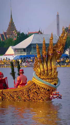 #เรือพระที่นั่งอนันตนาคราช #พิธีซ้อมขบวนพยุหยาตราทางชลมารค #ยิ่งใหญ่สมพระเกียรติ #กฐินหลวง #วัดอรุณราชวราราม 