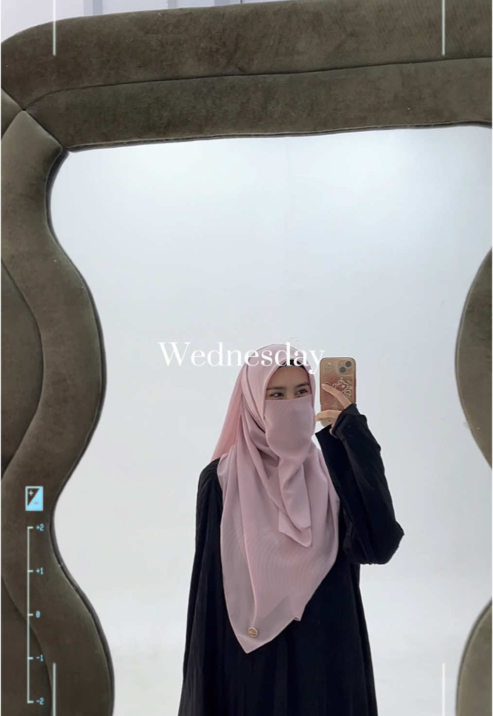Hijab square premium, ada cadar nya juga yaa