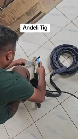 Andeli Tig, mantap ni bos welding, video ni diambil masa customer datang testing  #andeli #tig #fyp #sabahan #expert  bole lihat part 2 rupa mesin dan setting: @Perry 