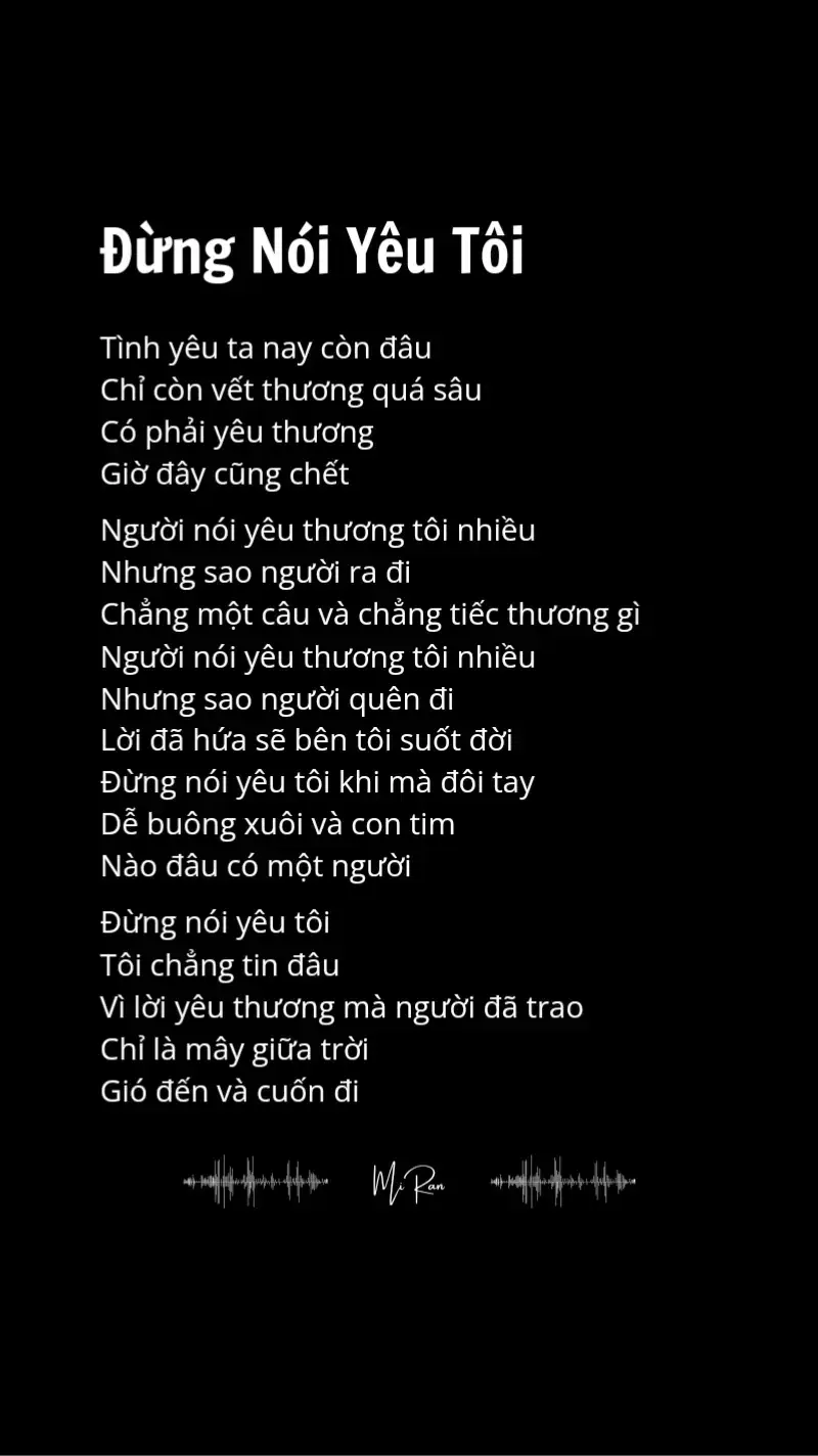 #lyrics #music #miranchum27 #nhachaymoingay #viraltiktok 