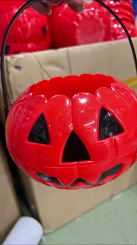 Giỏ bí ngô đựng kẹo Halloween #giobi#bingo#dungkeo#halloween#hoatrang
