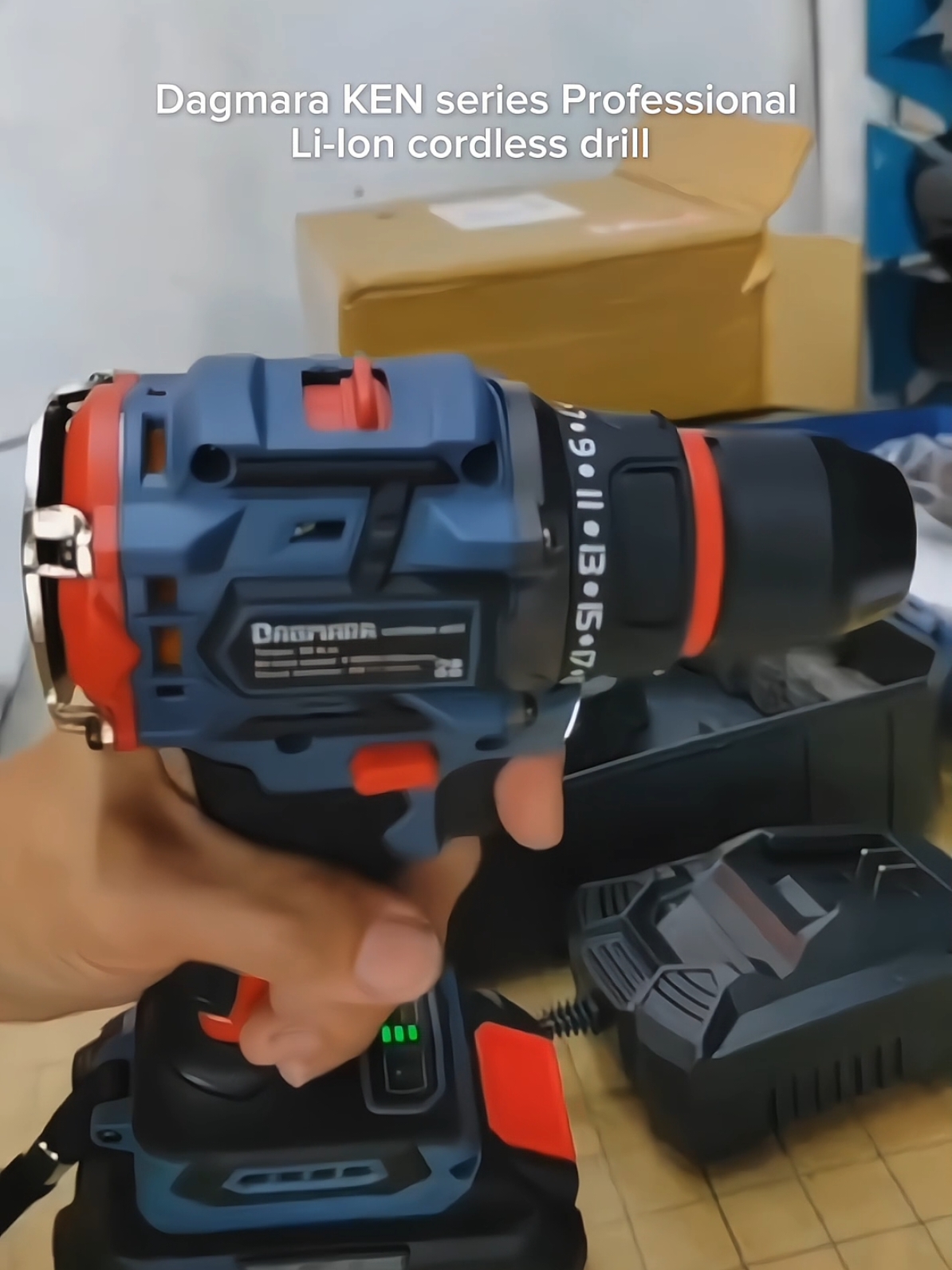 Dagmara KEN series Professional Li-Ion cordless drill Brushless Motor with Metal ratchet chuck  #dagmara #cordlessdrill #drill #impactdrill #brushless #rechargeable #fyf #onychashop #hardwareshop #TikTokShop 