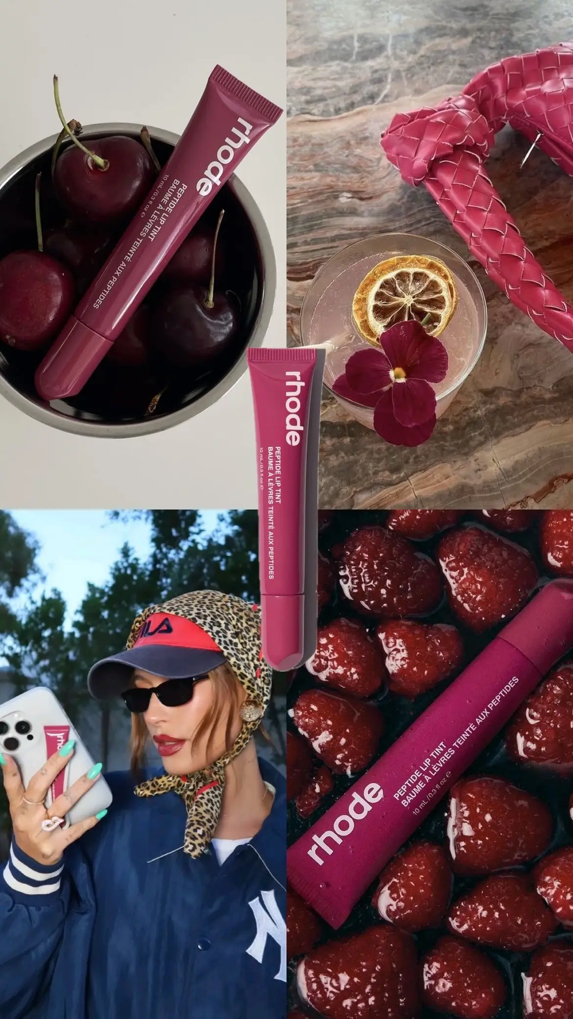 Raspberry Jelly always be my favourite. #rhode #liptint #beauty 