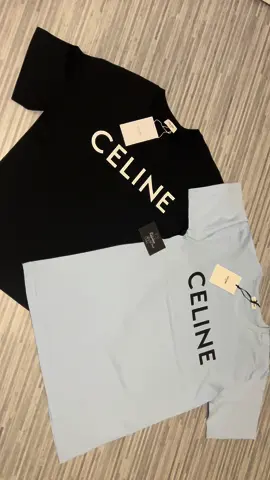 Black or blue? 🤔🔥 #celine #fashion #tshirt #fyp 