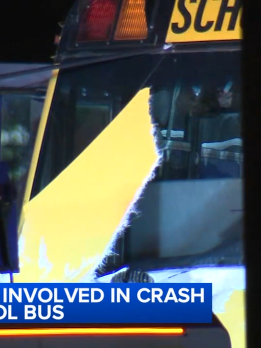 Video captured by ABC7 Chicago shows as the yellow school bus is being towed with extensive damage. The crash happened near IL-137 and US Route 41 in North Chicago.