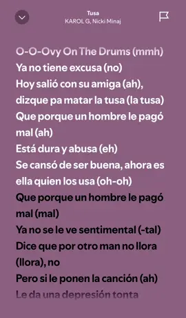 🎤 Tusa - Karol G, Nicki Minaj | #fy #tusa #karolg #nickiminaj #songs #lyrics_songs 