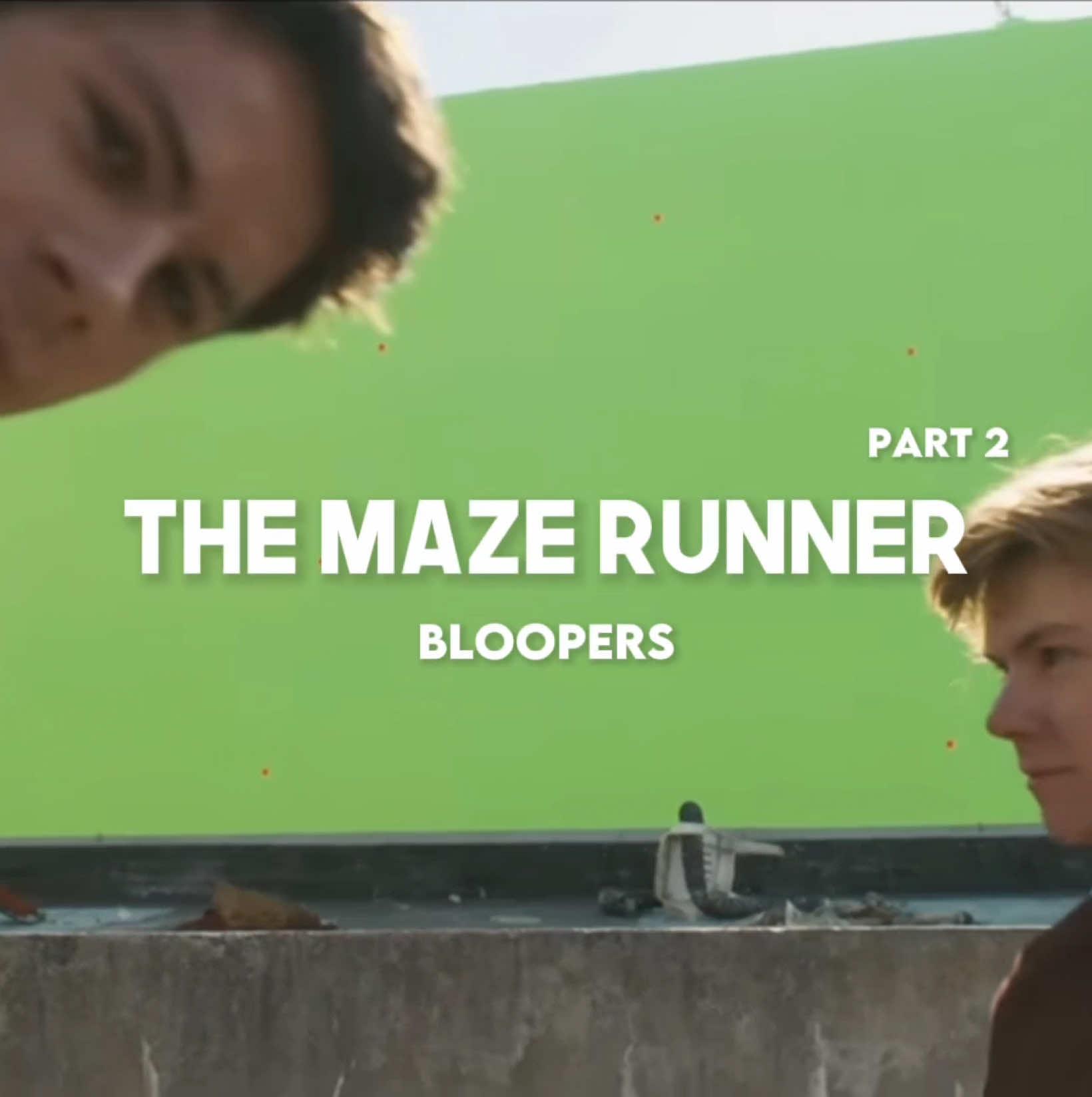 Part 2 | Since you guys loved the first one so much | #themazerunner #blooper #blowthisup #dylaneditsssss #viral 