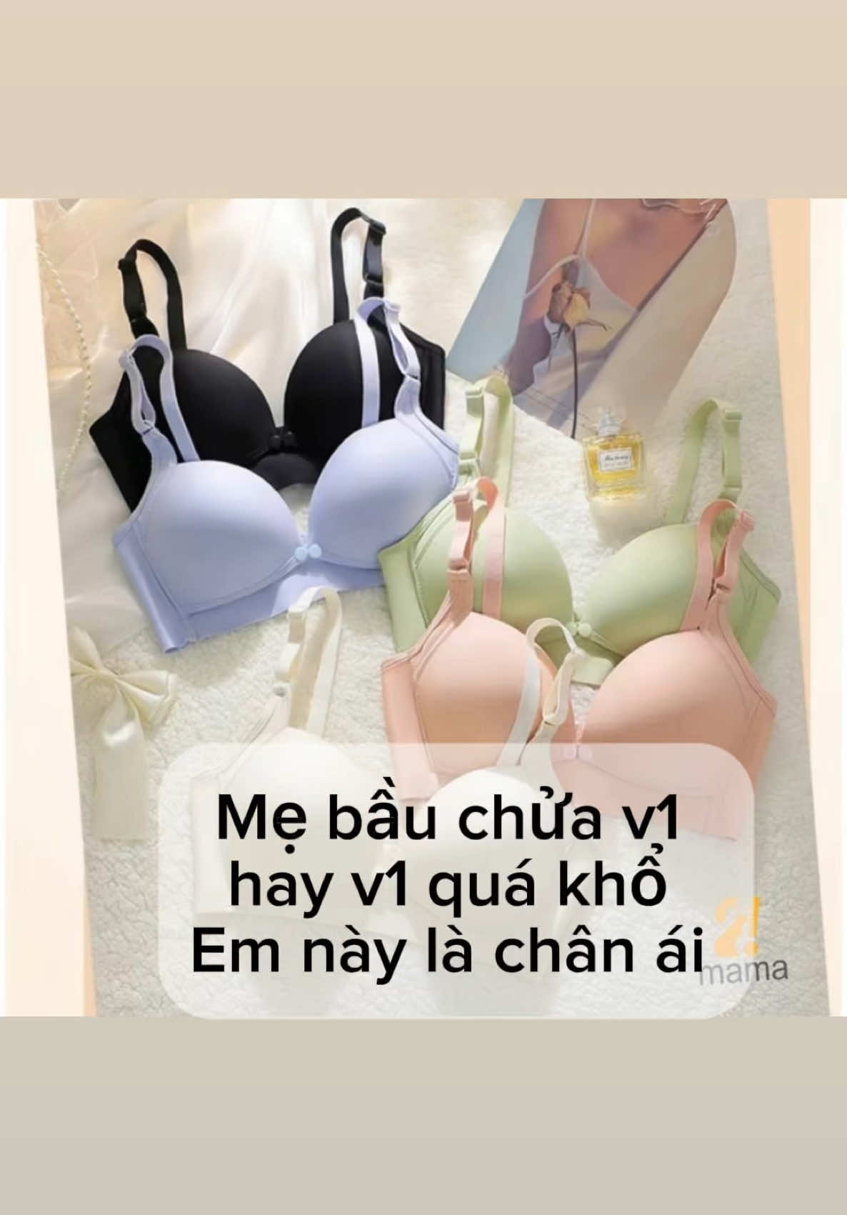 Áo ngực bà bầu SU NON #outfit #aolot 