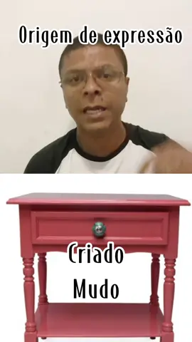 Afinal, criado mudo é ou não um termo racista?? Apoie o Museu: pix: museudaescravidao@gmail.com #consciencianegra #historia #racismo #escravidão #museudaescravidao #educacao #professor #afro 