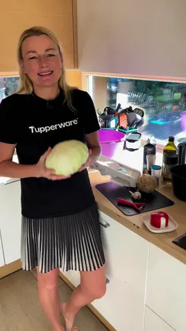 Kopustų ir salierų salotos pagal Alfa. Tupperware Mando Chef pjaustyklė pjausto tobulai! #tupperware #mandochef #kopustai 