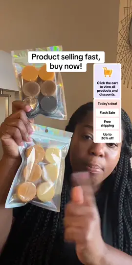 Check out our 6 piece sample set only. #MomentForYou #Moment4You #darkspottreatment #hyperpigmentation #fyp #turmericsoap 
