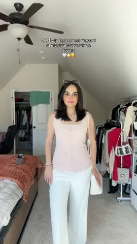 yall i was gonna wear white jeans for this but then i realized i got rid of them so im kinda sas about the pant choice but its fine #OOTD #forthegirls 