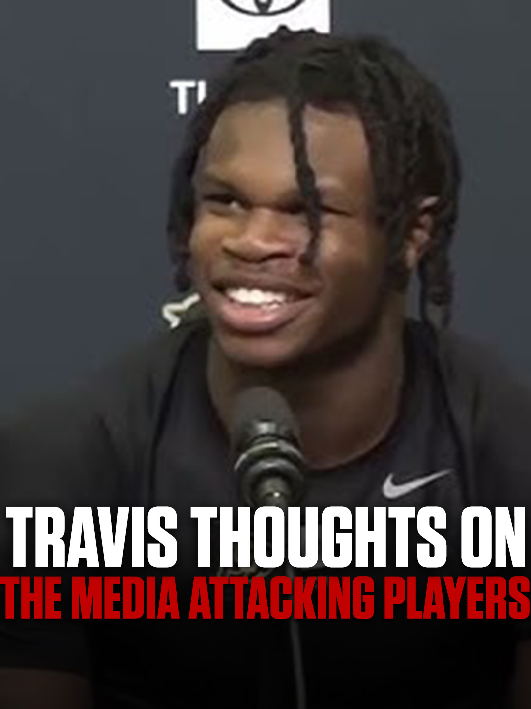 Travis Hunter's thoughts on the media ATTACKING Players #fyp #NFL #foryou #explore