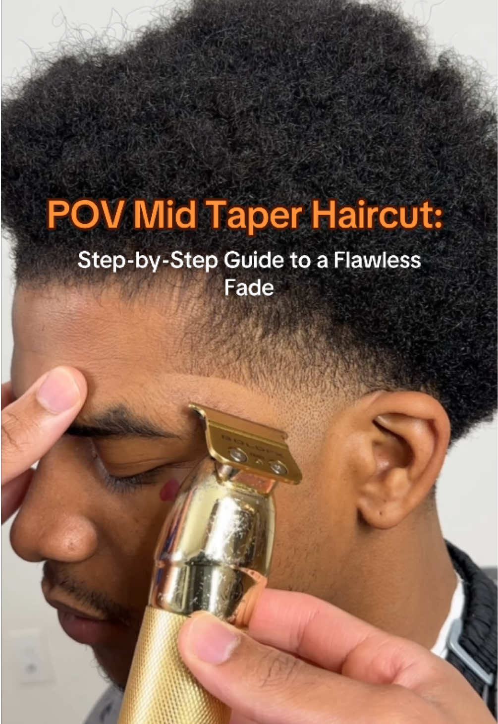 POV Mid Taper Haircut: Step-by-Step Guide to a Flawless Fade •	Guards used: .5 guard, 1/2 guard, 1 guard, 1.5 guard, 2 guard. Follow the detailed steps for a smooth, clean blend. Use precision techniques for seamless transitions. Achieve a sharp, professional finish every time 🙏🏽 #fyp #seattlebarber #washingtonbarber 