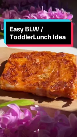If your little one likes pizza, they will LOVE these. Trust me. Let me know if you are trying this 🥰 🍕Pizza Fingers 🍕 👶BLW from 6 months  1 slice bread 1 egg 1 tsp tomato purée  Sprinkle of mixed herbs  Roll out bread to flatten. Dip bread in mixture and then fry in butter on a medium heat for a few minutes on each side.  For more easy weaning ideas, toddler food ideas and more , check out our page #blw #weaning #toddler #food #kids #babyledweaning #pizza #snack #toddlerfood 